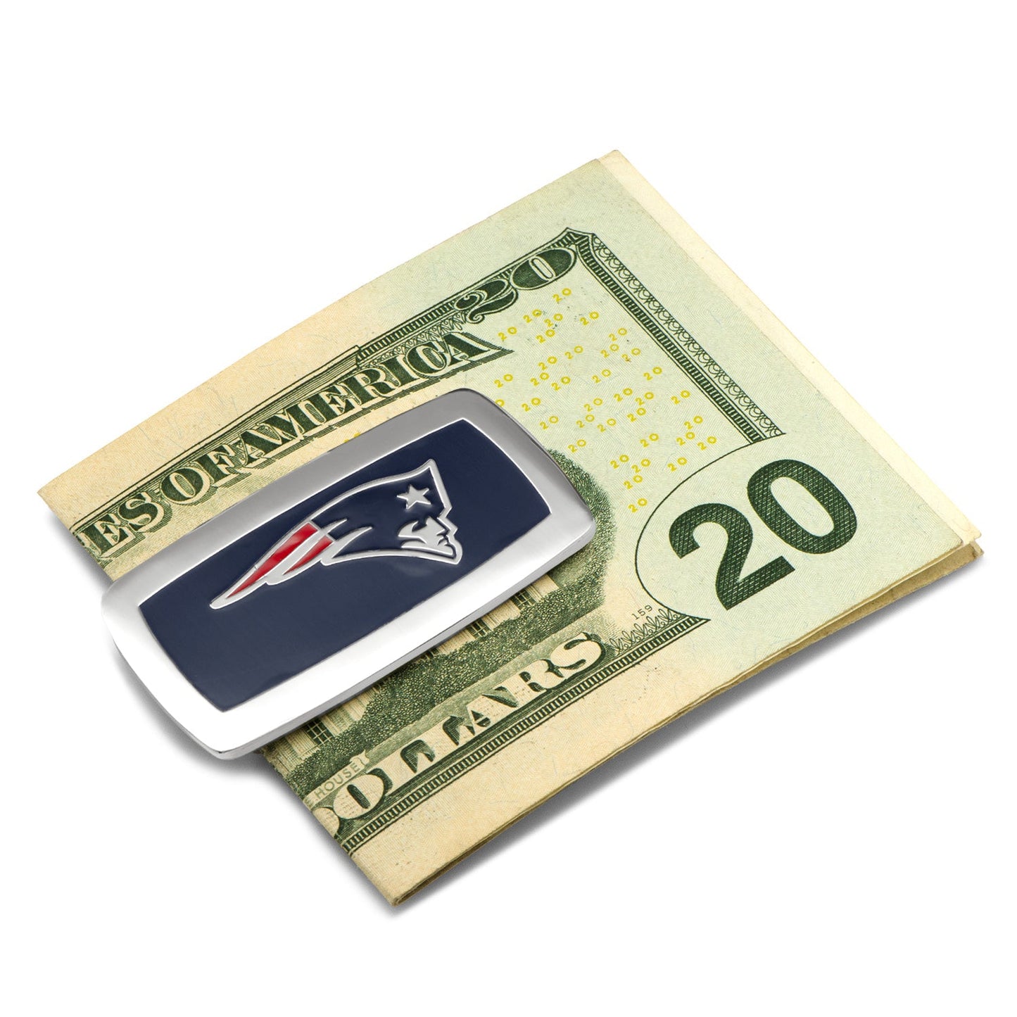 NFL New England Patriots Cushion Money Clip