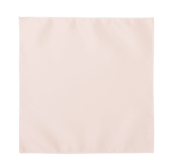 Light Pink Satin Pocket Square