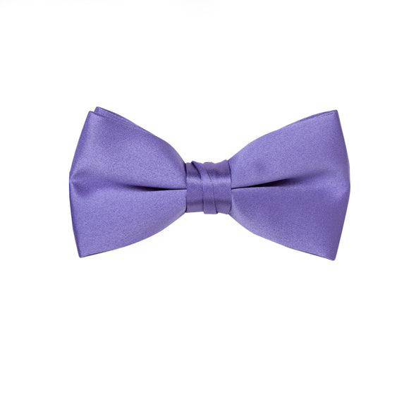Porto Lavender Satin Bow Tie