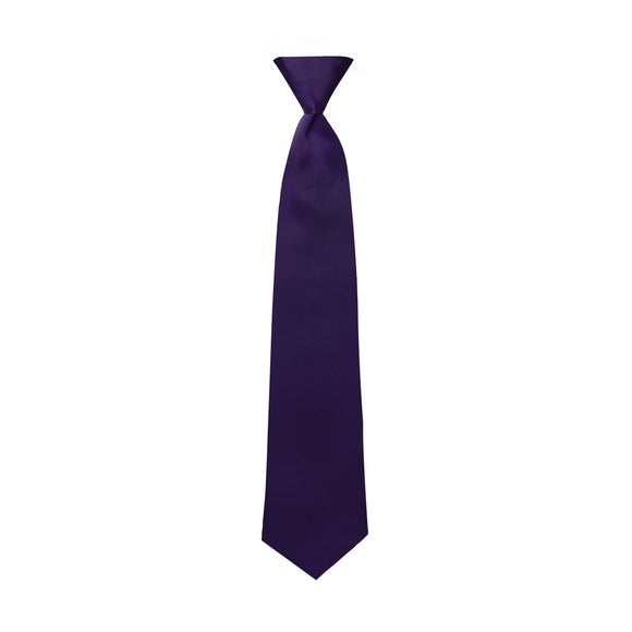 Lapis Purple Satin Windsor Tie