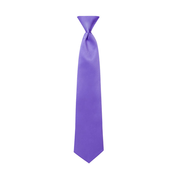 Purple Satin Windsor Tie