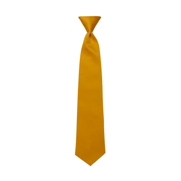 Gold Satin Windsor Tie