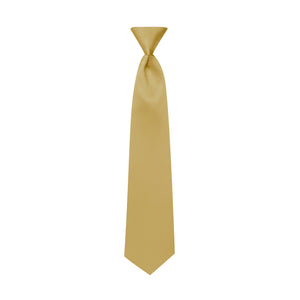 Antique Gold Satin Windsor Tie