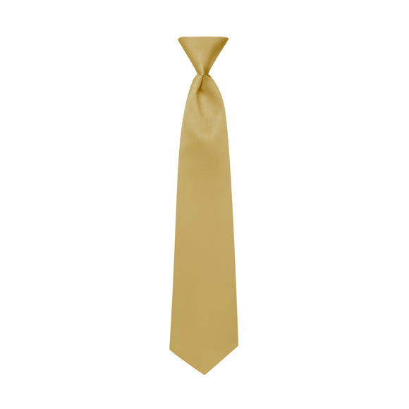 Antique Gold Satin Windsor Tie