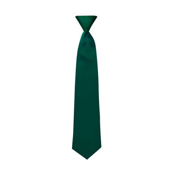 Hunter Green Satin Windsor Tie