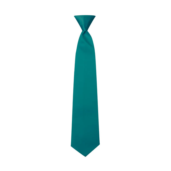 Teal Green Satin Windsor Tie