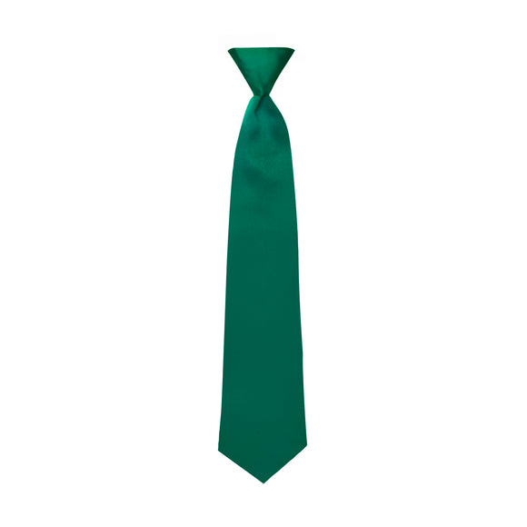 Emerald Green Satin Windsor Tie