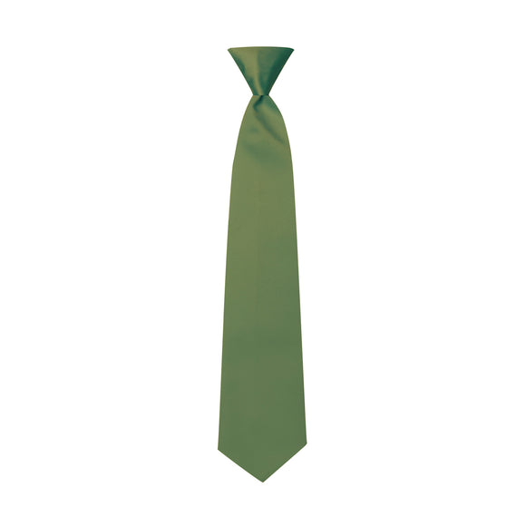 Clover Green Satin Windsor Tie