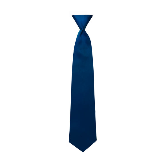 Navy Blue Satin Windsor Tie