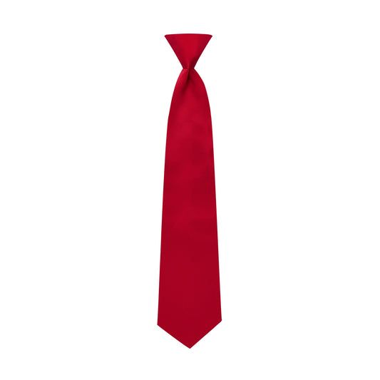 Red Satin Windsor Tie