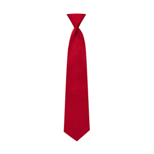 Red Satin Windsor Tie