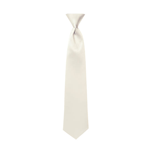 Ivory Satin Windsor Tie