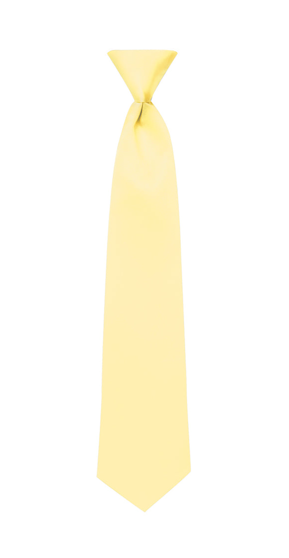 Buttercup Yellow Satin Windsor Tie