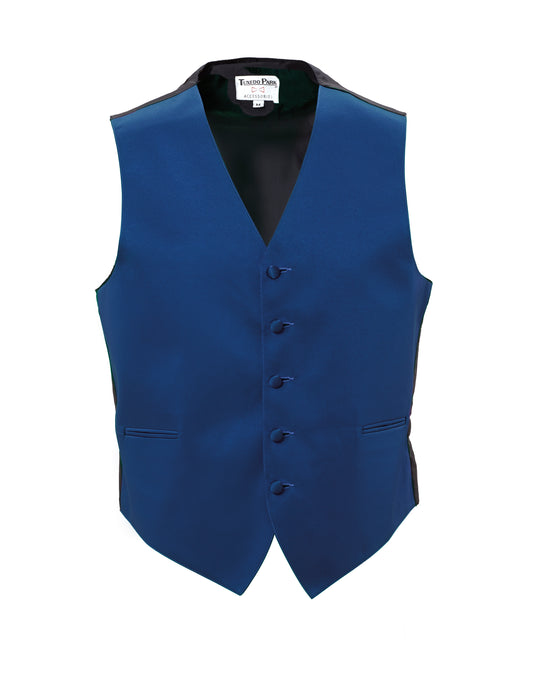 Royal Satin Full Back Vest