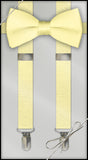 Yellow Clip On Suspender