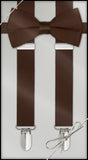 Chocolate Clip On Suspender