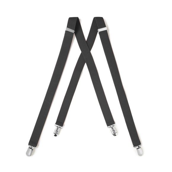 Charcoal Clip On Suspender