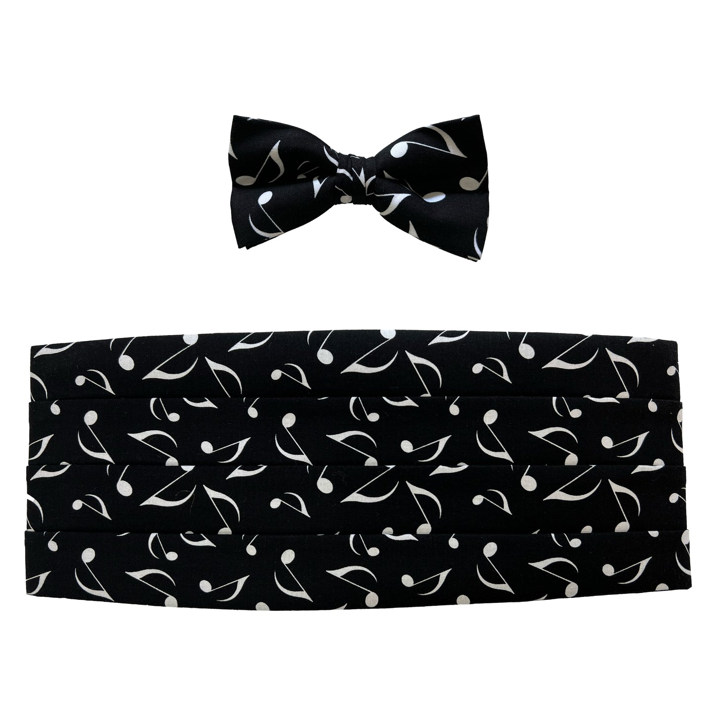 Music Note Bow Tie & Cummerbund Set