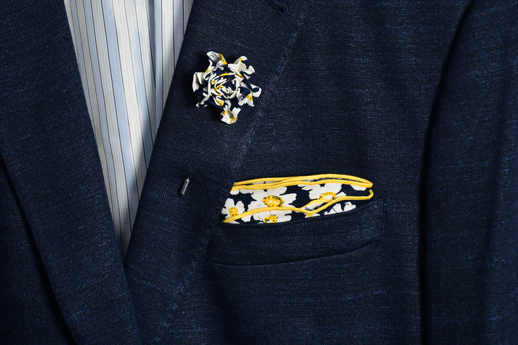 Lapel Pin & Hanky Sets