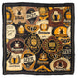 Beer Aficionado Black Multi Pocket Square