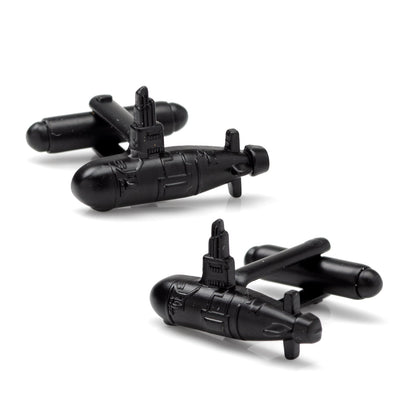 US Submarine Black 3D Cufflinks