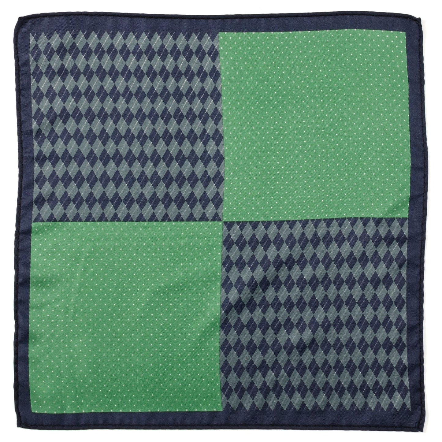 Argyle Dot Multi Pocket Square