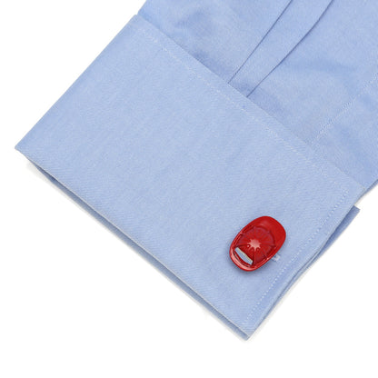 Fireman Hat 3D Cufflinks