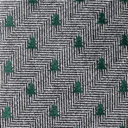 Holiday Tree Herringbone Tie