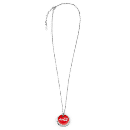 Coca-Cola Red Bottle Cap Necklace