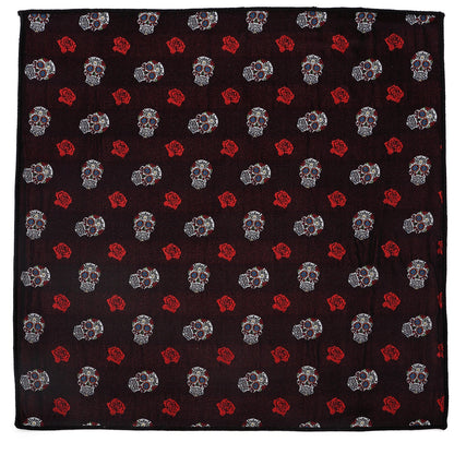 Sugar Skull Pocket Square