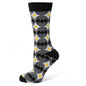 DC Batman Circle Gray Black Men's Socks