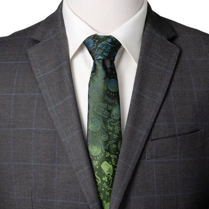 Disney Encanto Bruno Multi Black Men's Tie