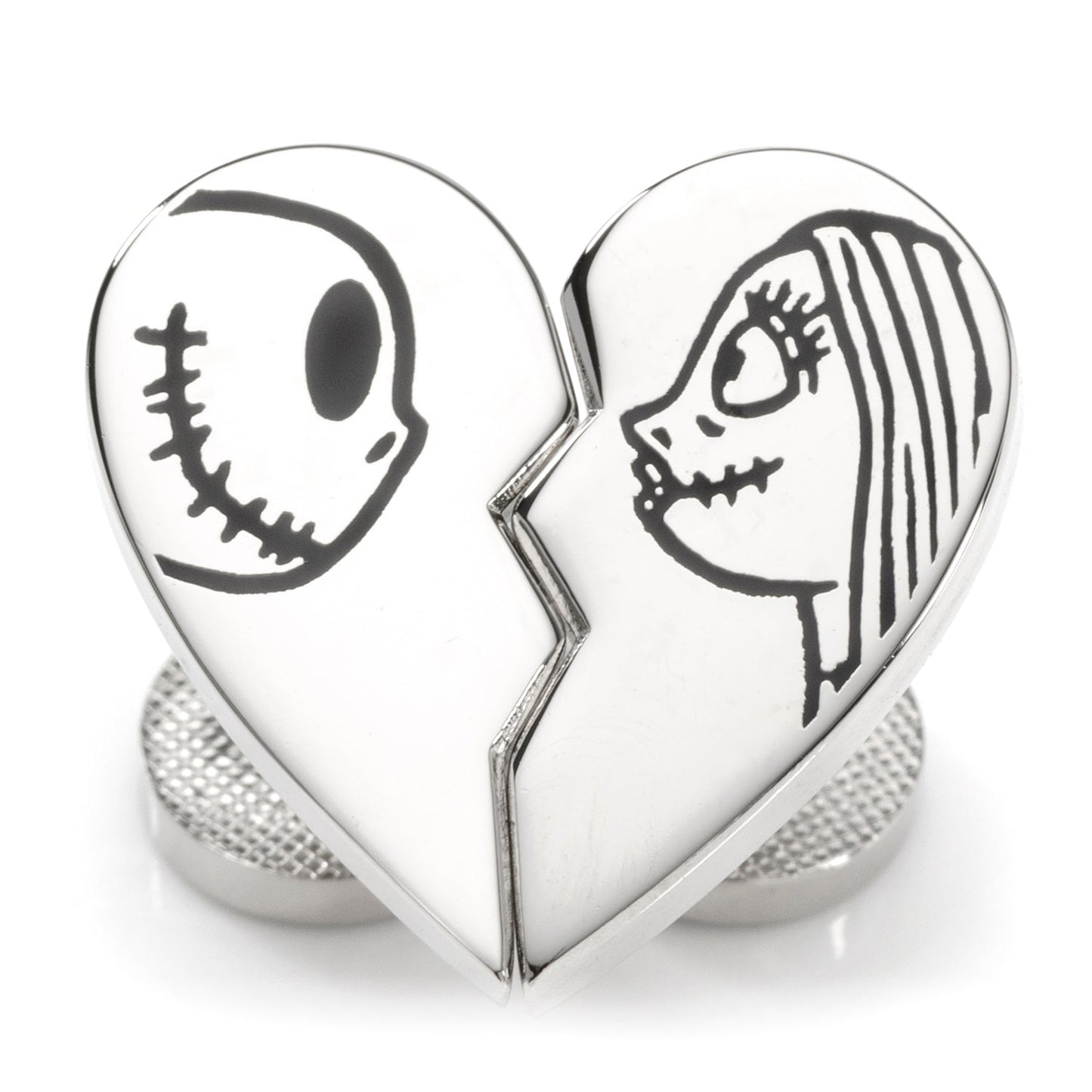 Disney The Nightmare Before Christmas Jack & Sally 'Simply Meant to Be' Cufflinks