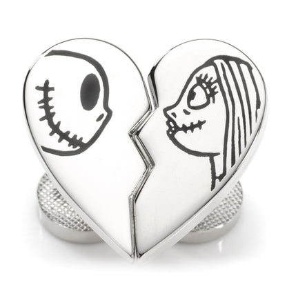 Disney The Nightmare Before Christmas Jack & Sally 'Simply Meant to Be' Cufflinks