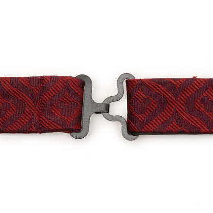 Disney Mickey Mouse Holiday Maroon Bow Tie