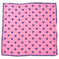 Disney Mickey Mouse Dot Pink Pocket Square