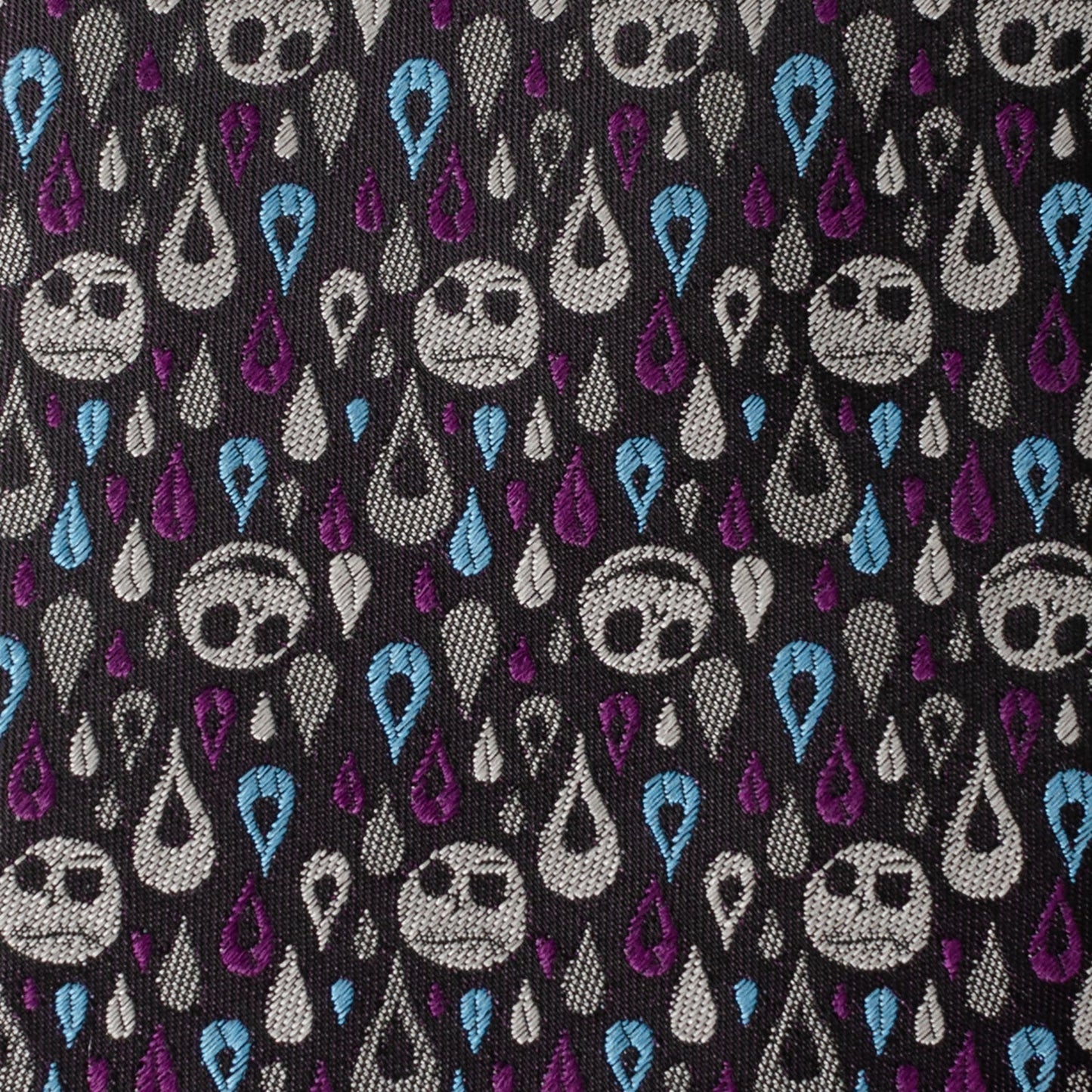 Disney The Nightmare Before Christmas Jack Skellington Patterned Men's Tie