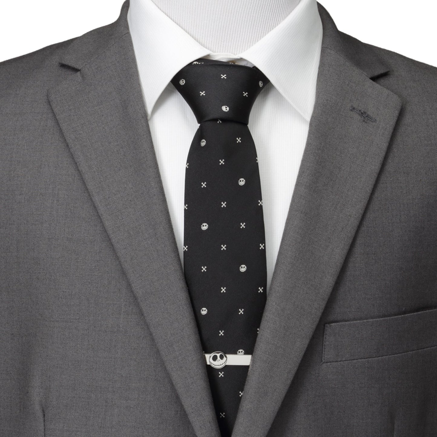 Disney The Nightmare Before Christmas Jack Skellington Black Men's Tie