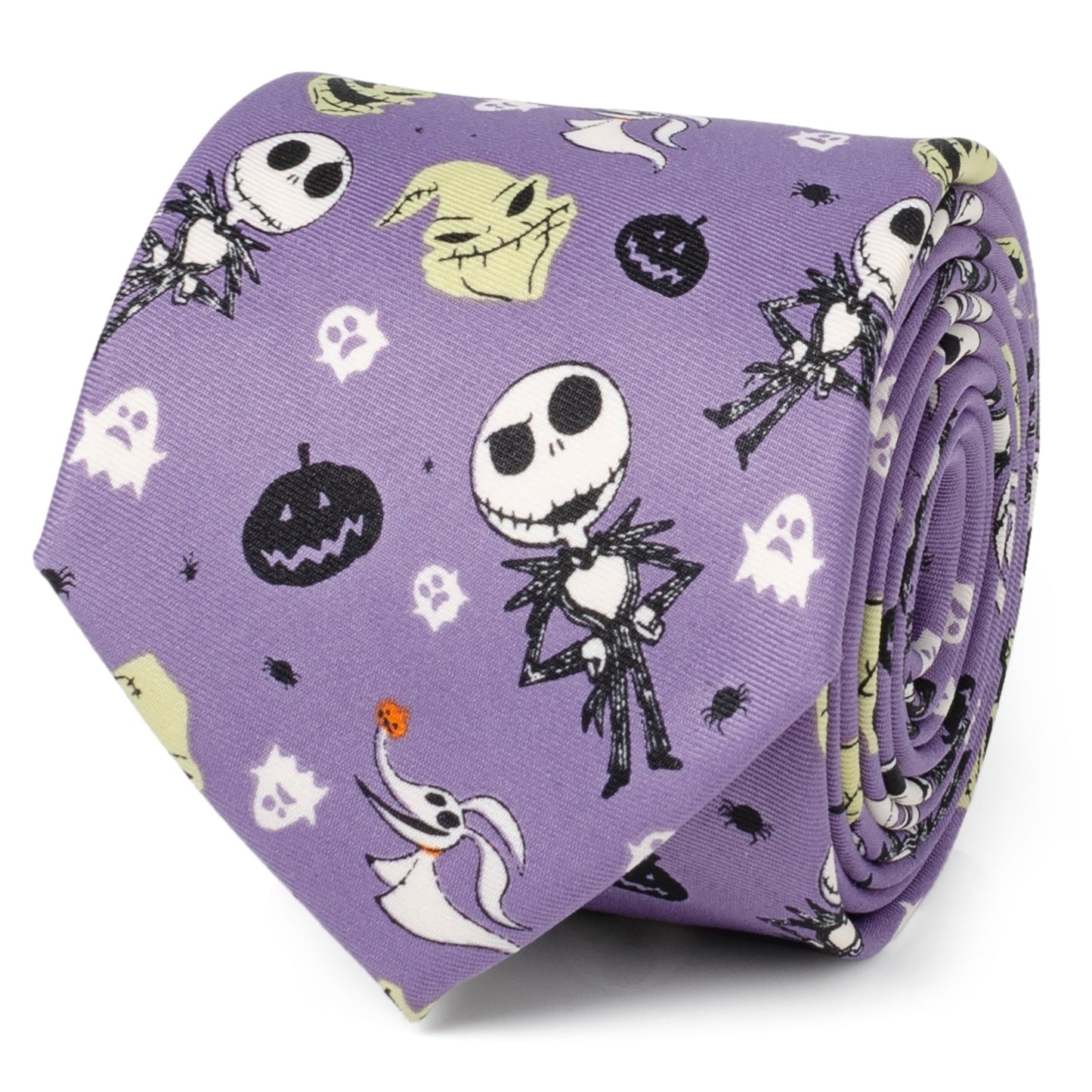 Disney The Nightmare Before Christmas Purple Men's Tie