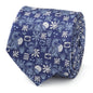 Disney Lilo & Stitch Blue Tropical Men's Tie