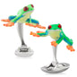 The Red-Eye Tree Frog Cufflinks
