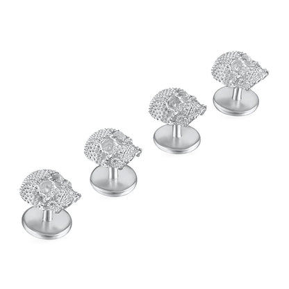 Punks Not Dead Skull Studs