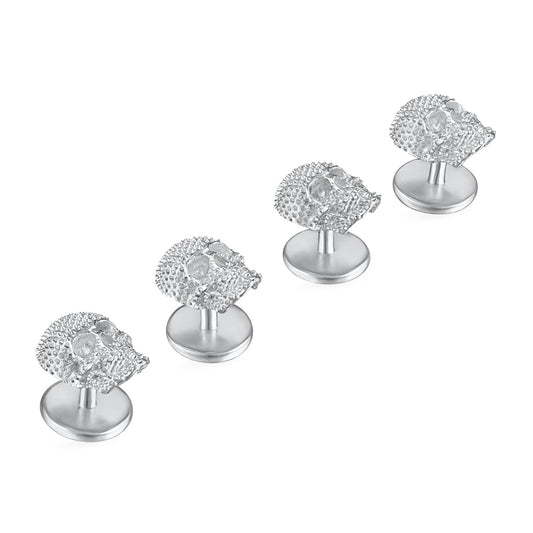 Punks Not Dead Skull Studs