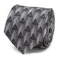 Harry Potter Deathly Hallows Gray Silk Men's Tie