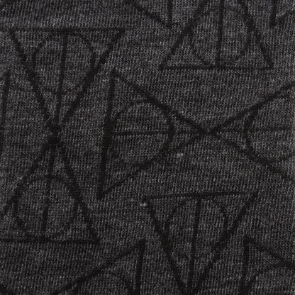 Harry Potter Deathly Hallows Black Men's Socks