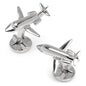 Sterling Private Jet Cufflinks