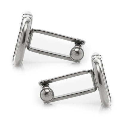 Horse Bit Stainless Steel Cufflinks