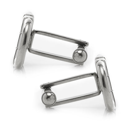 Horse Bit Stainless Steel Cufflinks
