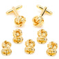 Gold Knot 5-Stud Set