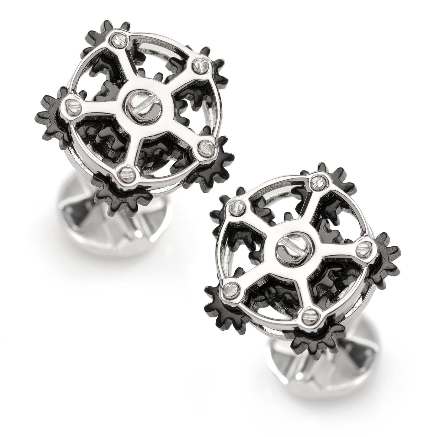 Rotating Gear Cufflinks